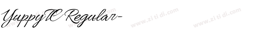 YuppyTC Regular字体转换 YuppyTC Regular字体转换